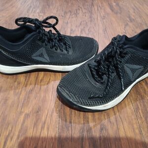 Reebok Men's Black and Gray Athletic Shoes